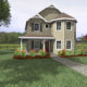2S101 Glenco Inc Two Store Home Front Rendering