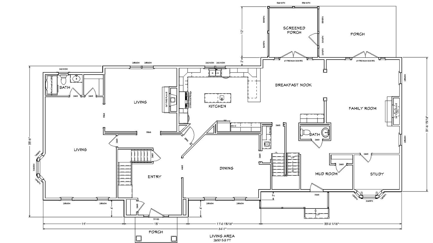 3 Storey House Floor Plan - floorplans.click